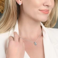 Sapling Earrings -Silver Store E5804 02