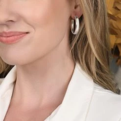 Classic Court Hoops -Silver Store E5806 02