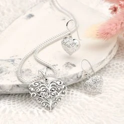 Blossom Love Earrings -Silver Store E5828 01