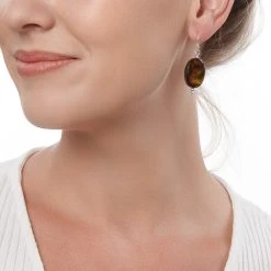 Serengeti Sunset Earrings -Silver Store E5867 02