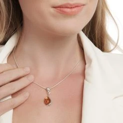 Crème Brulee Pendant -Silver Store P1049 02