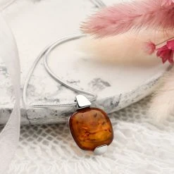 Autumn Ember Pendant -Silver Store P1079 01