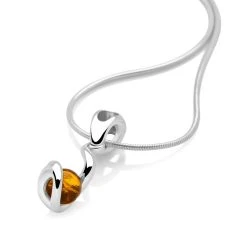 Marble Swing Pendant -Silver Store P1096 03