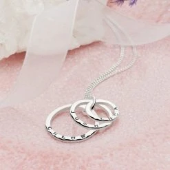 Personalised Name Pendant -Silver Store P2226 03