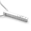 Personalised Bar Pendant (Polished)