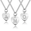 Initial Heart Pendant