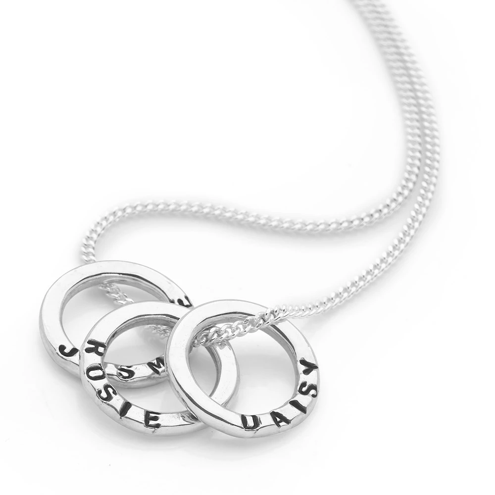 Personalised Mini Ring Pendant 1 Personalised Mini Ring Pendant