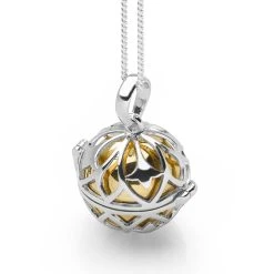 Chime Pomander Pendant -Silver Store P2676 01