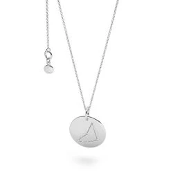 Capricorn Constellation Pendant -Silver Store P2694 01