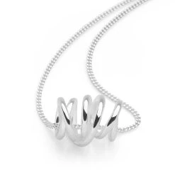 Endless Twine Pendant -Silver Store P2757 01