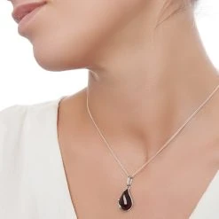 Honey Dew Pendant -Silver Store P2767 02