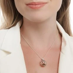 Amber Soul Pendant -Silver Store P2773 02