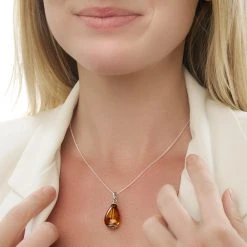 Fireside Pendant -Silver Store P2774 02