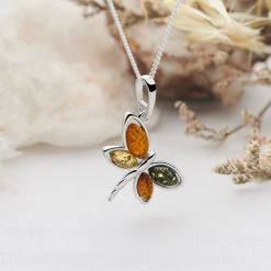 Desert Dragonfly Pendant -Silver Store P2776 01