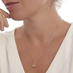 Bee Hive Pendant -Silver Store P2807 02