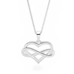 Infinite Love Pendant -Silver Store P2890 03