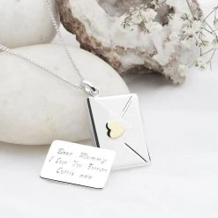 Personalised Letter Pendant -Silver Store P2906 01