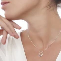 Love Story Pendant -Silver Store P2910 02