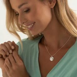 Personalised December Pendant -Silver Store P2948 02