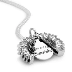 You Are My Sunshine Pendant -Silver Store P2961 04