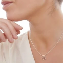 Infinity In Love Pendant -Silver Store P2969 04