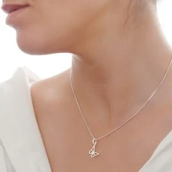 Butterfly Bliss Pendant -Silver Store P2974 02