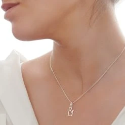 Kitty Bliss Pendant -Silver Store P2975 02