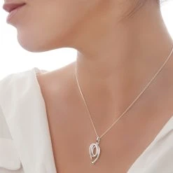 Tangled Pendant -Silver Store P2977 02