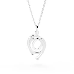 Tangled Pendant -Silver Store P2977 03