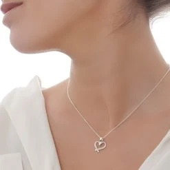 Mon Amore Pendant -Silver Store P2981 02