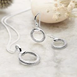 Ouroboros Pendant -Silver Store P2982 01