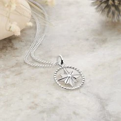 Star Aura Pendant -Silver Store P2983 01