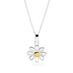 Dear Daisy Pendant (Gold) -Silver Store P2984 03