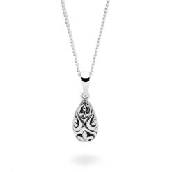 Java Rain Pendant -Silver Store P2990 03