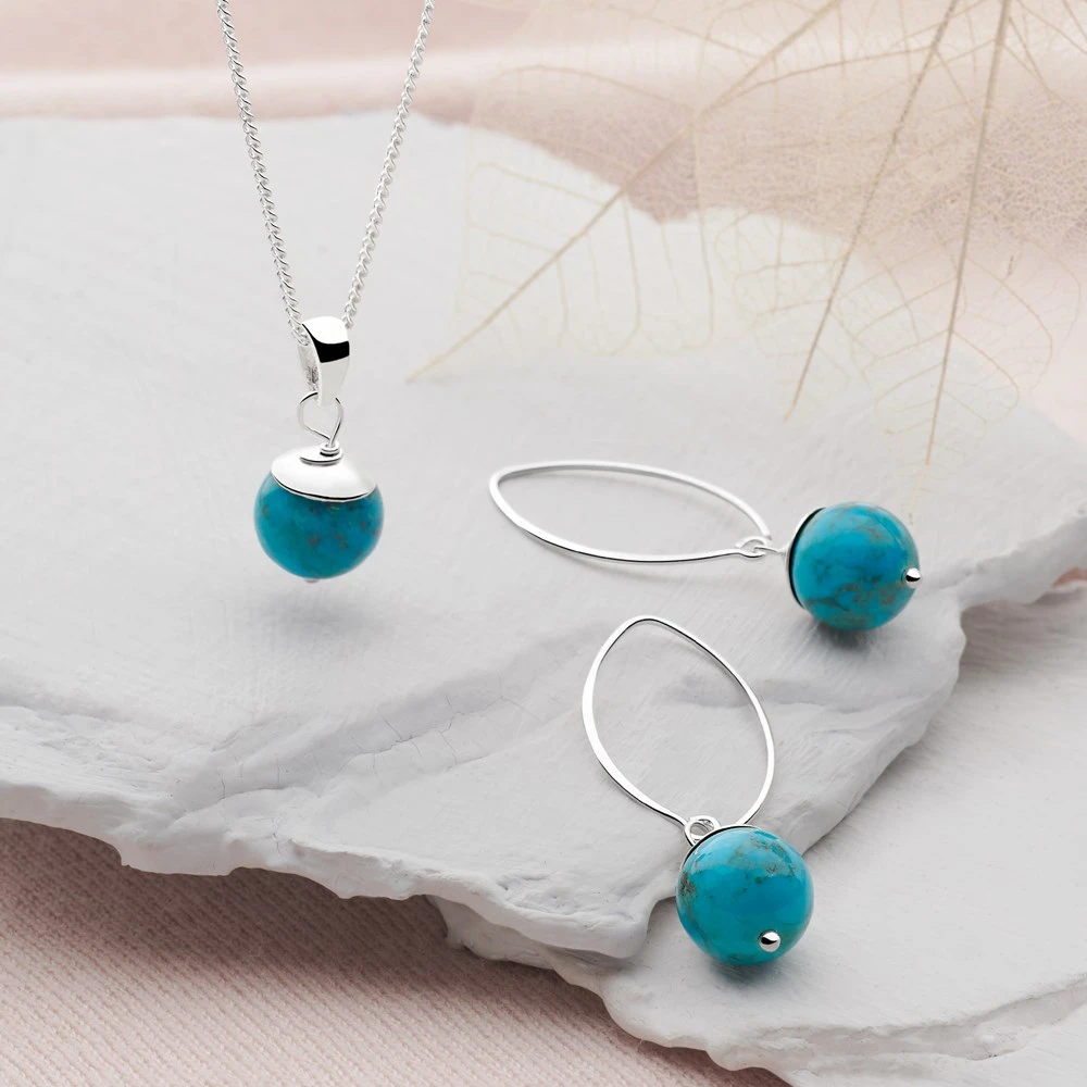 Turquoise Bauble Pendant 2 Turquoise Bauble Pendant - Image 2