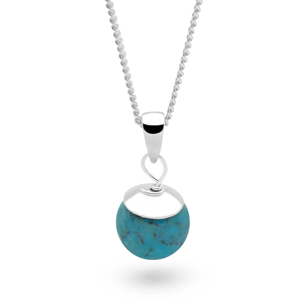 Turquoise Bauble Pendant 4 Turquoise Bauble Pendant - Image 4