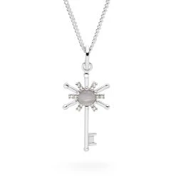 Mystic Key Pendant -Silver Store P3010 03