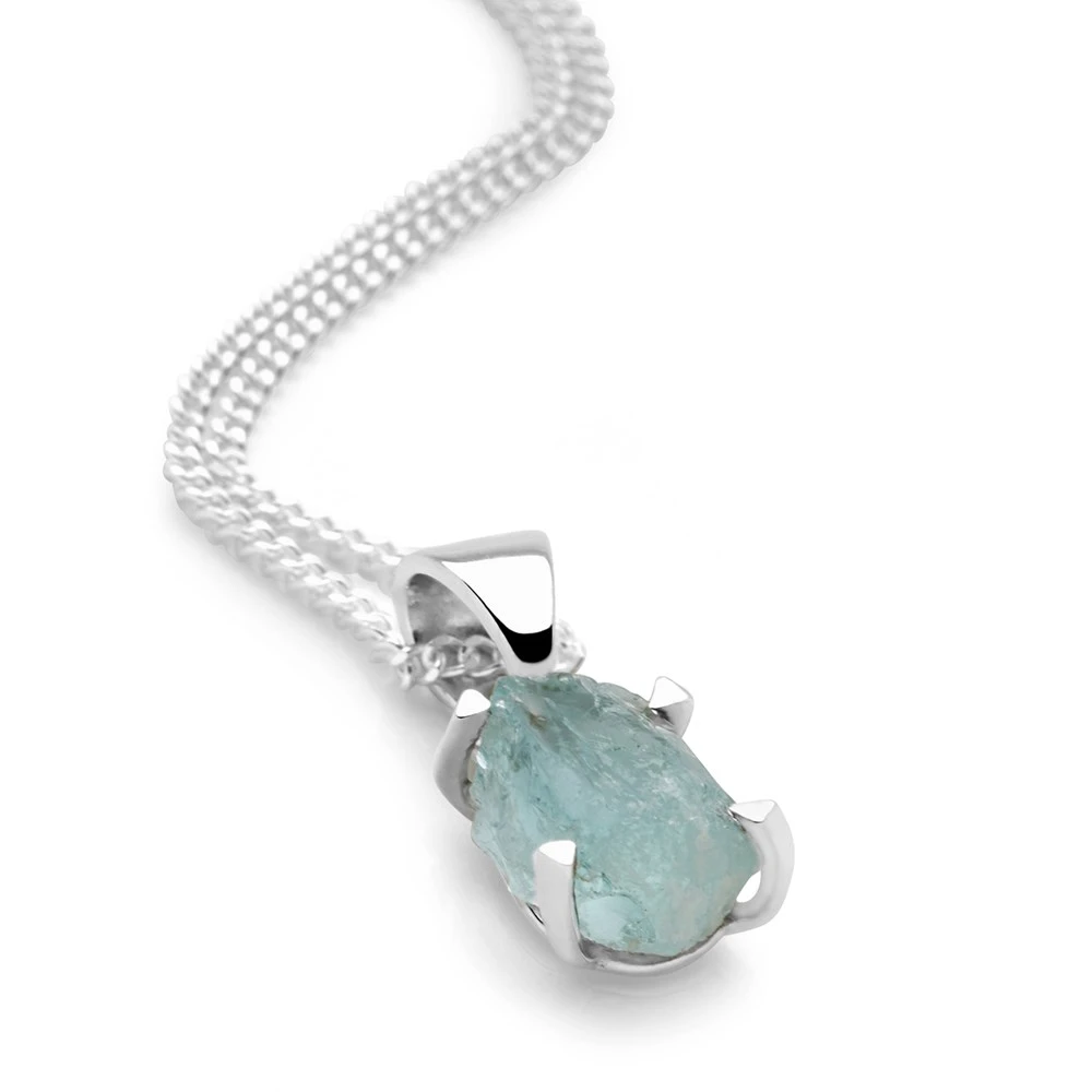 Aquamarine Muse Pendant 1 Aquamarine Muse Pendant