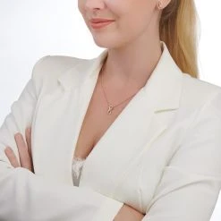 Crossover Pendant -Silver Store P3017 04