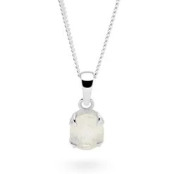 Lake Shimmer Pendant -Silver Store P3039 03