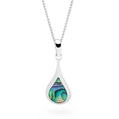 Abalone Forest Pendant -Silver Store P3053 03