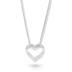 Silver Lining Pendant (Heart) -Silver Store P3065 03