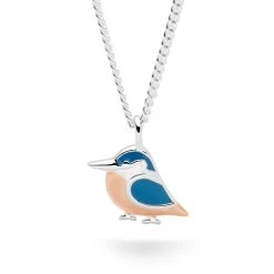 Kingfisher Pendant -Silver Store P3068 03