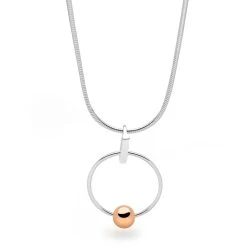 Rosen Moon Pendant -Silver Store P3070 03