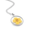Pressed Buttercup Pendant