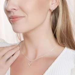 Love Shine Pendant -Silver Store P3075 02