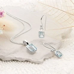 Blue Potion Pendant -Silver Store P3078 01