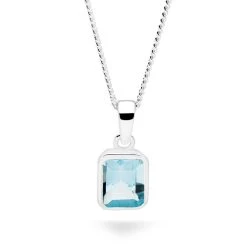 Blue Potion Pendant -Silver Store P3078 03