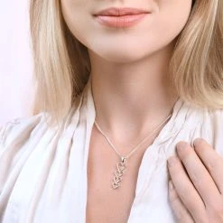 Forever In Love Pendant -Silver Store P3086 02