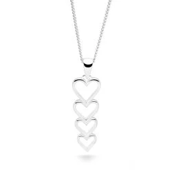 Forever In Love Pendant -Silver Store P3086 03